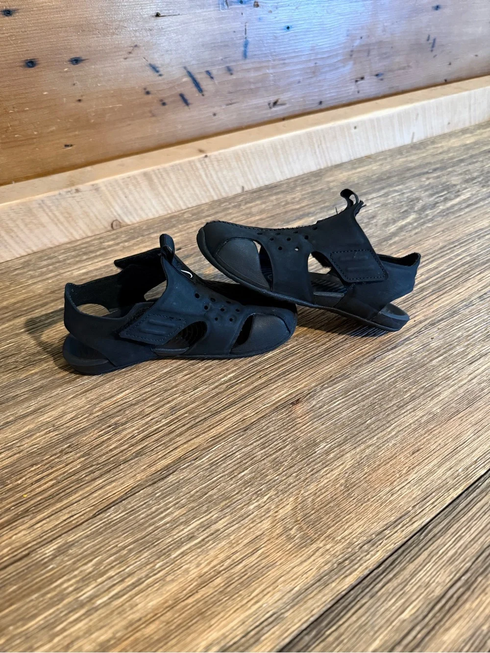 Nike Kids' Black Water-Friendly Sandals